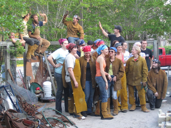 UNF Iron Pour Group Photo